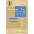 Comparative Law in Warsaw, 1800-1835