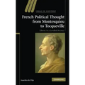 French Political Thought from Montesquieu to Tocqueville