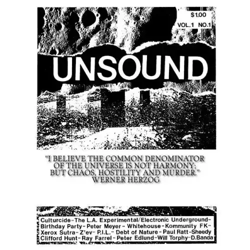 Unsound, Volume 1, #1