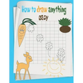 how to draw anything easy: The Step-by-Step Way to Draw anything for Kids, cats, dogs, fish and many more...