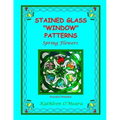 Stained Glass "Window" Patterns: Spring Flowers