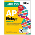 AP Biology Premium, 2026: Prep Book with 6 Practice Tests + Comprehensive Review + Online Practice