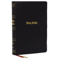 KJV Holy Bible: Super Giant Print with 43,000 Cross References, Black Genuine Leather, Red Letter, Comfort Print: King James Version