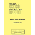 Project Checo Southeast Asia Study: Assault Airlift Operations