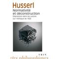 Normativite Et Deconstruction: Digression Dans Les Lecons Sur l'Ethique de 1920