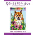 Splendid Shiba Inus: A Spitz Dog Colouring Book for Adults