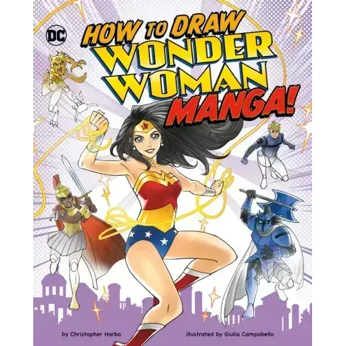 How to Draw Wonder Woman Manga!