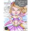 The Faeries of Waterlily Woods: Greyscale Adult Colouring Book