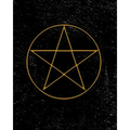 Grimoire: Pentagram Symbol Spell Book For Witches Mages Magick Practitioners And Beginners To Write Rituals And Ingredients - Bl