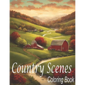 Country Scenes Coloring Book: An Adults Country Scenes Coloring Book with Country Life Scenes, Countryside scenes, Animals and Beautiful Country, sc