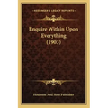 Enquire Within Upon Everything (1903)