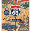 The Route 66 Coloring Book: Color the Sights Along America's Famous Highway - More Than 100 Pages to Color