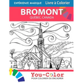 Bromont Expérience Magique: Livre à colorier: Bromont, Quebec Coloring Book - 2nd Edition - Bilingual
