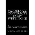 Model UCC Contracts Essay Writing (2): The author's bar exam essays were published!!!