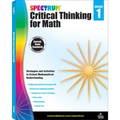 Spectrum Critical Thinking for Math, Grade 1: Volume 43