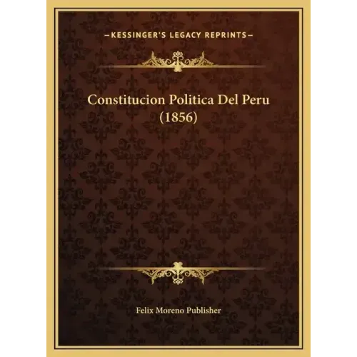 Constitucion Politica del Peru (1856)