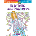 Creative Haven Fabulous Fashions of the 1960s Coloring Book