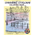 Creative Design Charming Cityscape Coloring Book: A Coloring Book of Amazing Buildings Real For teens and adults. Color me!