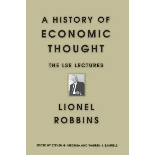 A History of Economic Thought: The Lse Lectures