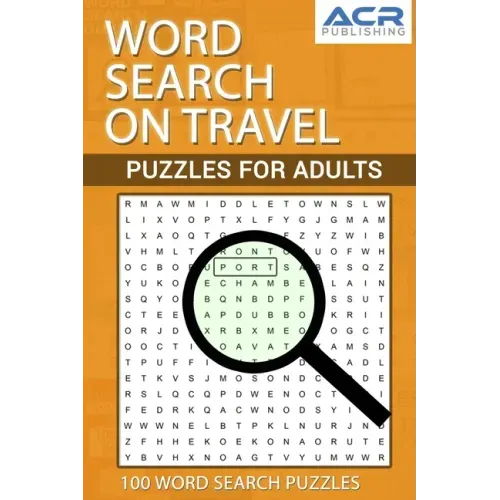 Word Search on Travel: Puzzle For Adults
