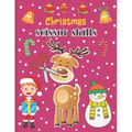 Christmas Scissor Skills: A Fun Cut & Paste Activity Book & Advent Calendar For Kids Ages 4-8 -Great Gift Idea For Toddlers & Kindergarten & ...