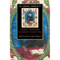 The Cambridge Companion to Early Modern Women's Writing