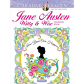 Creative Haven Jane Austen Witty & Wise Coloring Book