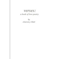 Verses: A Book of Love Poetry