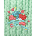 Knitting Paper: Knitter's Graph Paper 4:5 Ratio Design Your Own Patterns 8.5 by 11