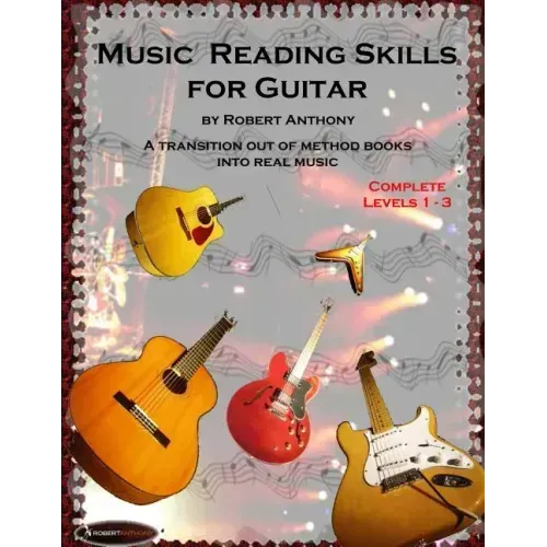 Music Reading Skills for Guitar Complete Levels 1 - 3