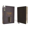 Nasb, Thinline Bible, Leathersoft, Black, Red Letter Edition, 2020 Text, Comfort Print