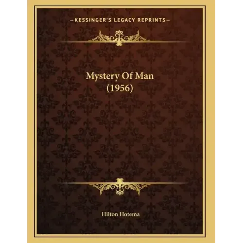 Mystery Of Man (1956)