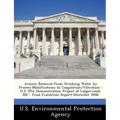 Arsenic Removal from Drinking Water by Process Modifications to Coagulation/Filtration - U.S. EPA Demonstration Project at Lidgerwood, ND - Final Eval