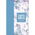 Biblia Rvr 1960 Letra Grande Tamaño Manual Símil Piel Azul Acero Claro(bible Rvr 1960 Large Print Handsize Leatherlike Butterfly Light Steel Blue (Spa