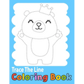 Trace The Line Coloring Book: trace and color books for kids-A Fun Cutting Practice Activity Book for Toddlers and Kids- Vol 1