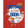 football activity book for kids 3-8: A fun football gift for kids age 3 and up