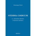 Stemma Codicum: La Methode Sur La Critique Des Textes de Jacques Froger