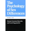 The Psychology of Sex Differences: --Vol. I: Text