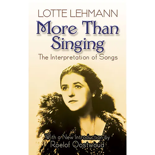 More Than Singing: The Interpretation of Songs