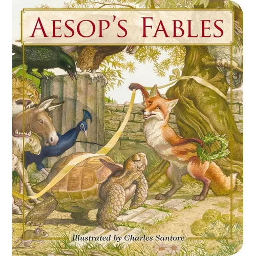 Aesop's Fables Oversized Padded Board Book: The Classic Edition