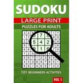 Sudoku Puzzles for Adults: 101 Beginners Activities