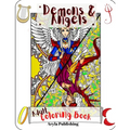 Demons and Angels Coloring Book: Adult Teen Colouring Pages Fun Stress Relief Relaxation and Escape