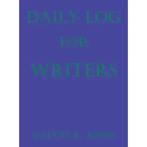 Daily Log for Writers