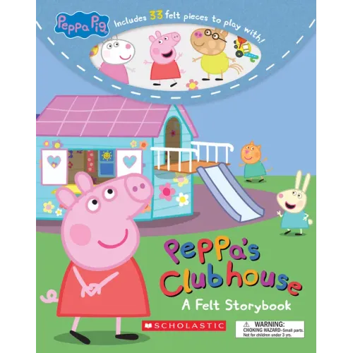 Peppa's Clubhouse: A Felt Storybook (Peppa Pig)