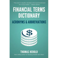 Financial Terms Dictionary - Acronyms & Abbreviations