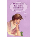 I Need More Than Luck To Remember My Passwords!: Internet security password with 312 sections for internet passwords for addresses and usernames, humo