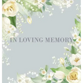 Condolence book for funeral (Hardcover): Memory book, comments book, condolence book for funeral, remembrance, celebration of life, in loving memory f