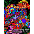 Adult Coloring Book: Stress Relief Flower and Nature Pattern