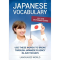 Put the dictionary down: Use These Words to Break Through Japanese Fluency in just 90 days (Japanese Vocabulary)