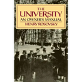The University: An Owner's Manual